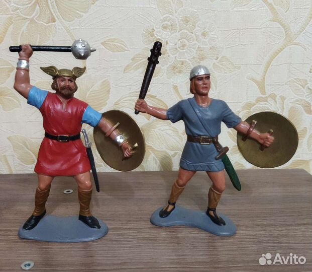 Солдатики Маркс 150 мм. Викинги