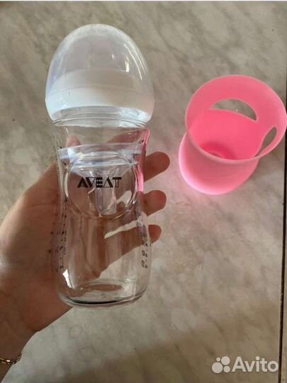 Бутылочка avent новая стекло