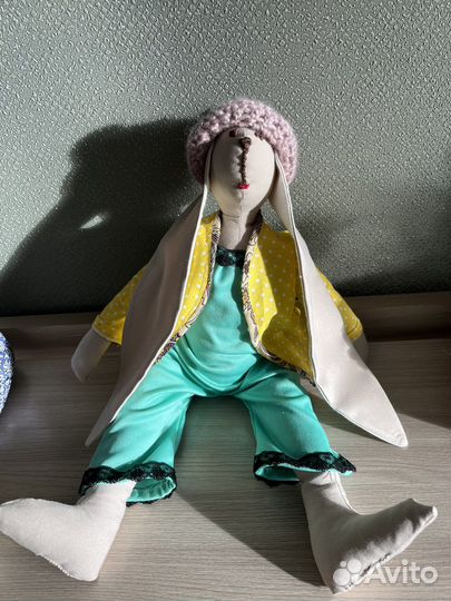 Кукла тильда заяц