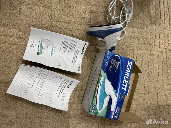 Утюг Scarlett SC-1135S (дорожный)