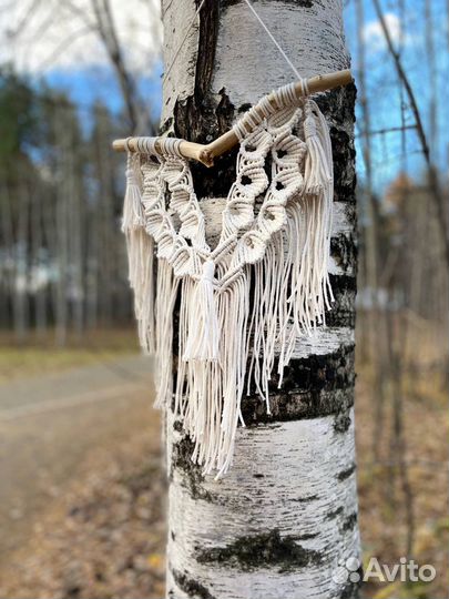 Макраме панно