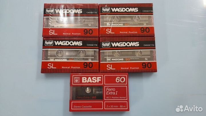 Аудиокассеты чистые