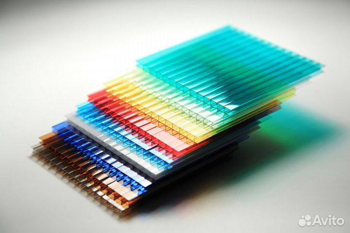 Сотовый поликарбонат 4мм 6 метров