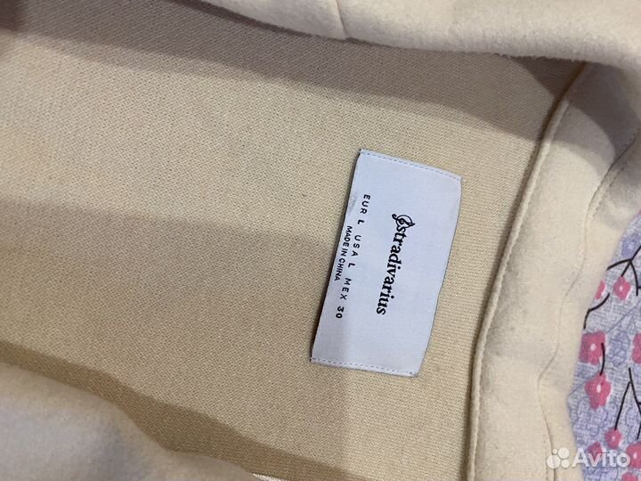 Пальто женское stradivarius L