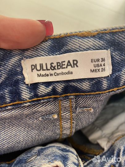 Джинсы pull & bear женские