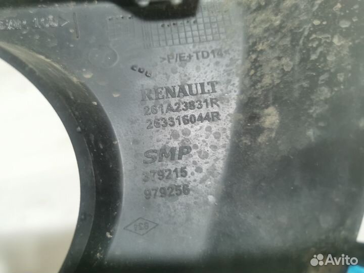 Накладка птф Renault Duster 2010- 261A21760R