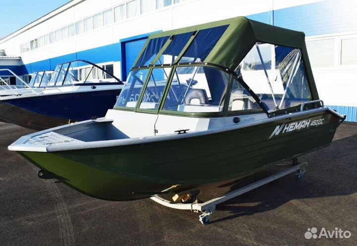 Новый алюминиевый катер Неман 450 DC New в наличии