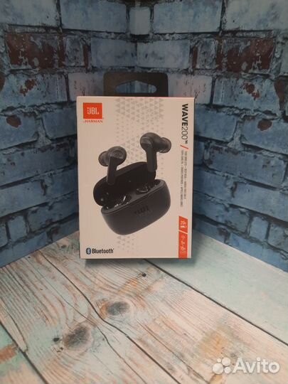 Беспроводные наушники jbl wave 200tws