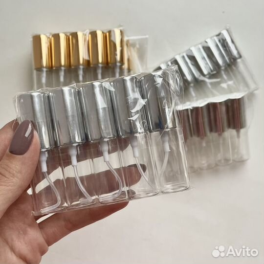 Атомайзеры стекло 5 и 10 мл