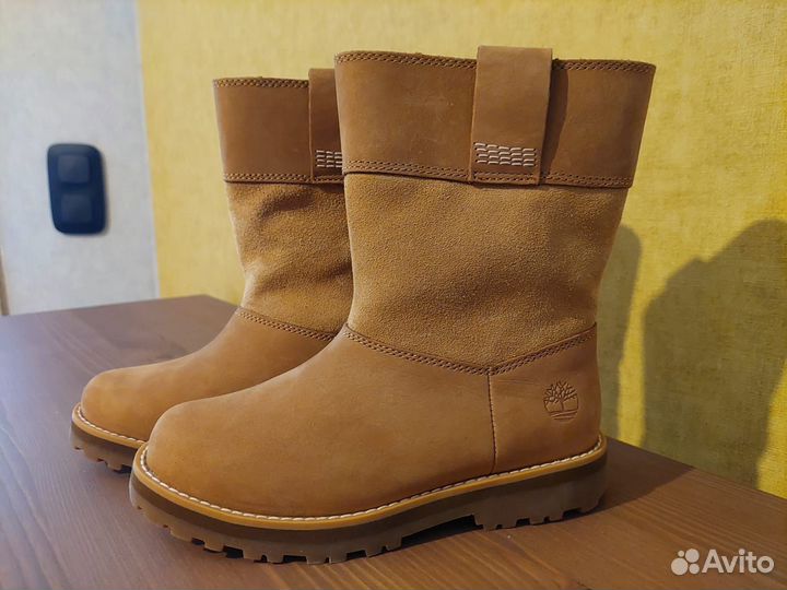 Кожаные ботиночки Тимберленд оригинал