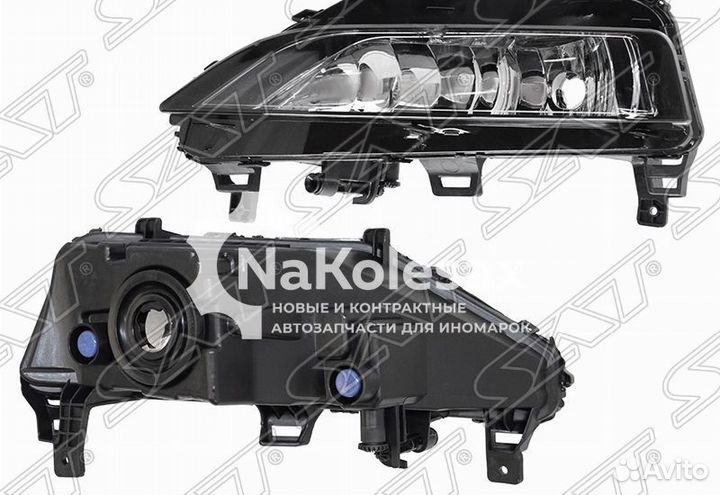 Фара противотуманная skoda rapid 20- LH