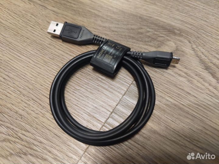 Кабель micro-USB от телефона Nokia, 1 м