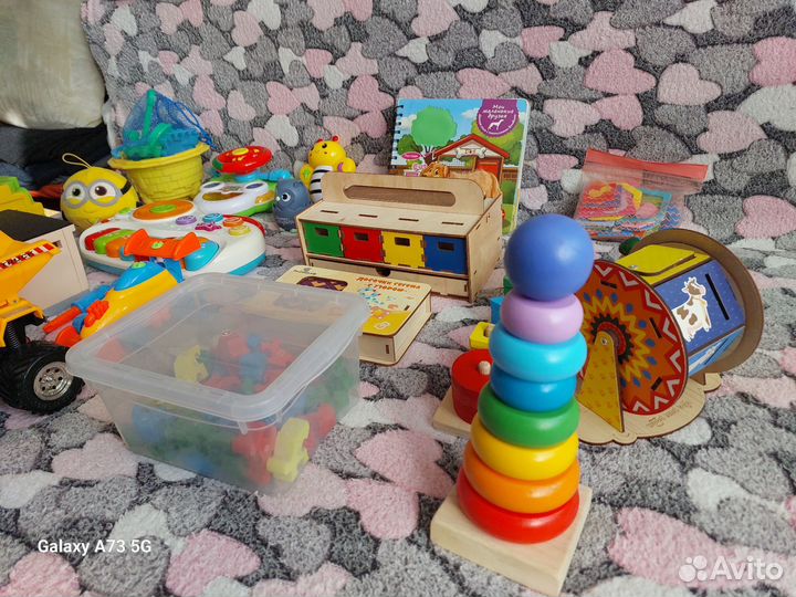 Большой пакет развивающих игрушек