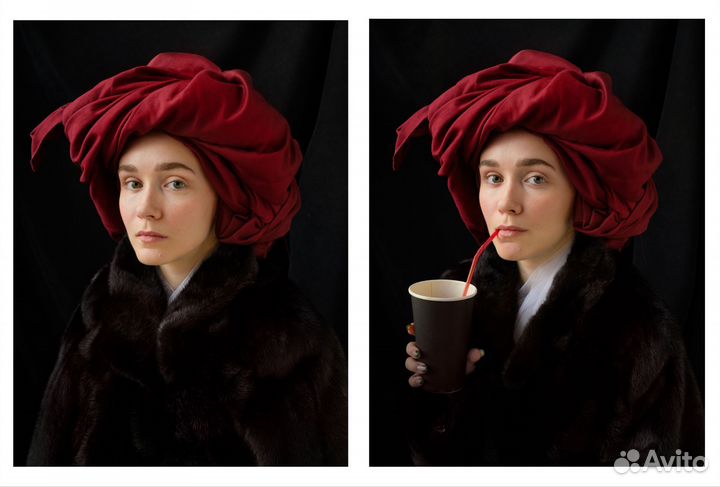 Женский фотограф