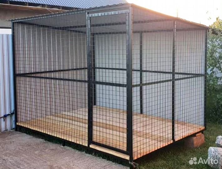 Вольер для собак, эконом 2х2