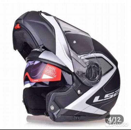 Шлем модуляр ls2