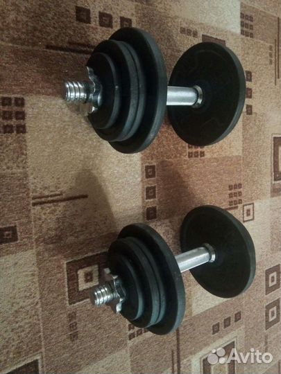 Гантели разборные