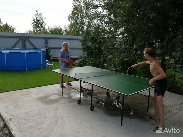 Уличный стол для настольного тенниса