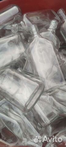 Стеклянная бутылка 0 5