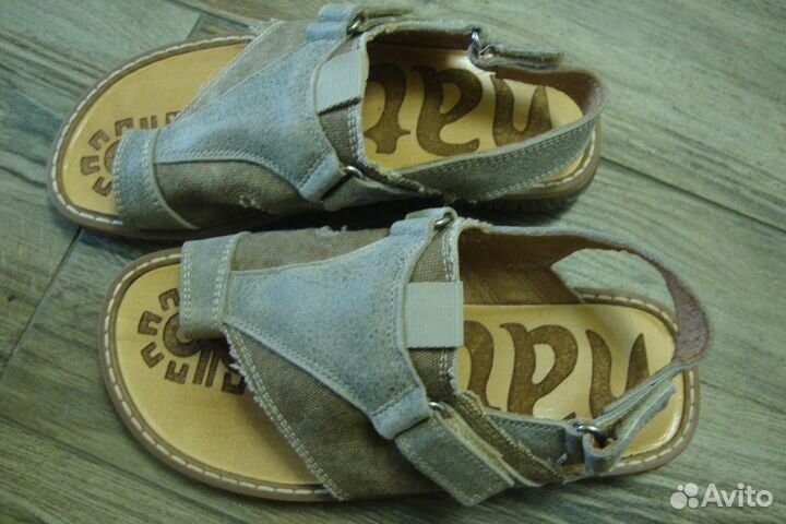 Сандали кожа Италия