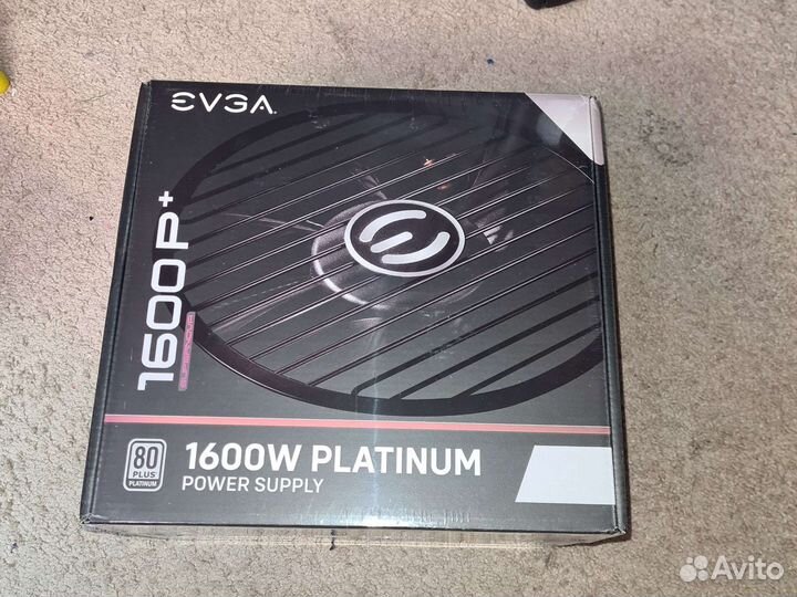 Блок питания evga supernova 1600 p+ platinum 1600w