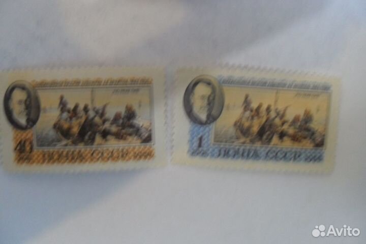 Серия марок художника Архипова 1956г