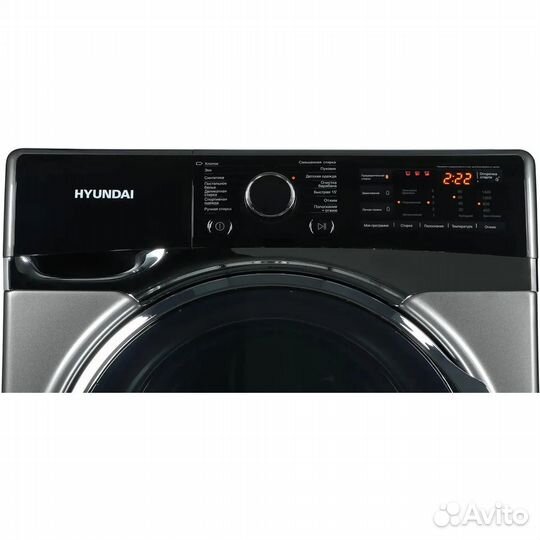 Стиральная машина hyundai wfe8408 серый