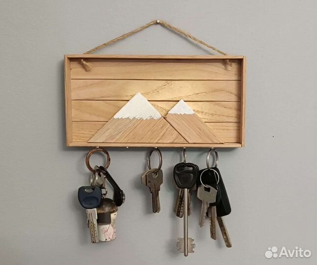 Ключница настенная из дерева