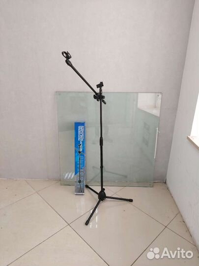 Стойка для микрофона напольная журавль