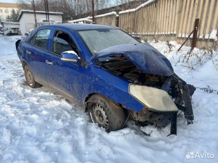 В разборе Geely mk