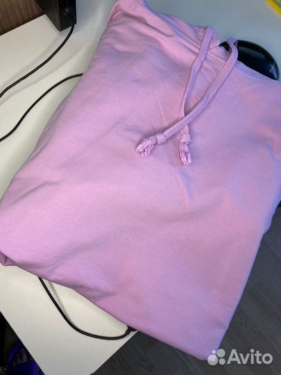 Худи удлиненная оверсайз