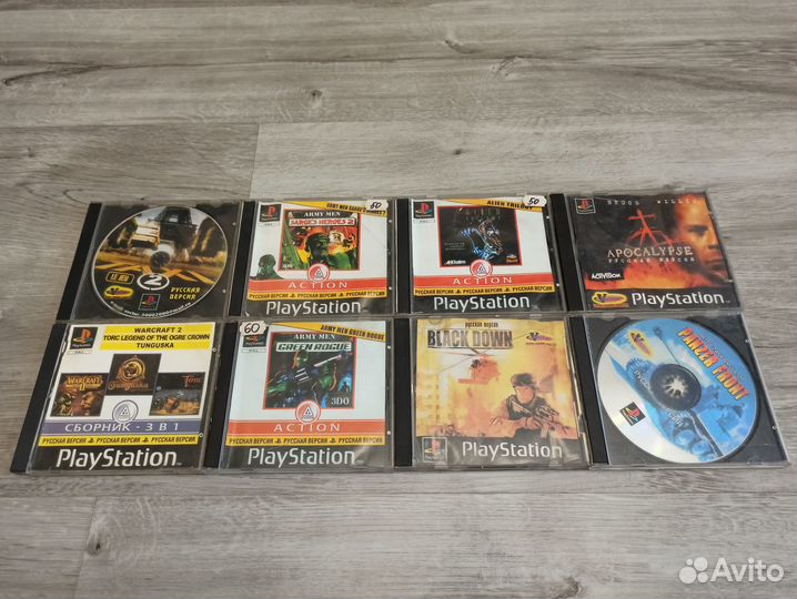 Игры для ps1, цена за штуку