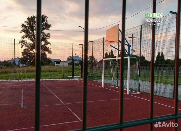 Бесшовное резиновое покрытие