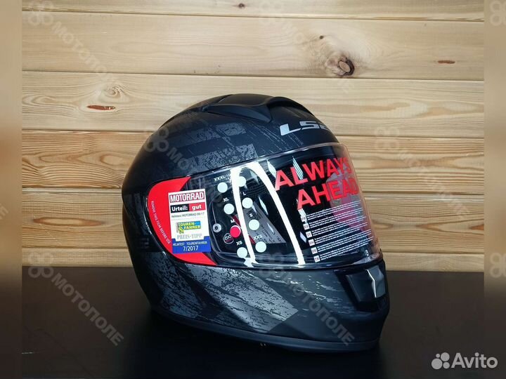 Мотошлемы LS2 LS2 Мотошлем FF397 vector FT2 hunter