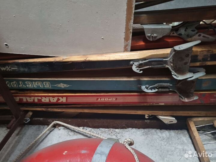 Беговые лыжи советские