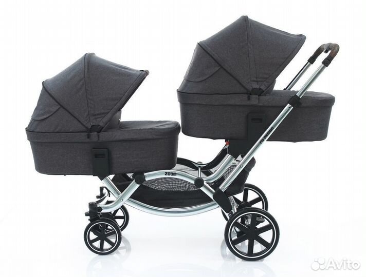 Коляска для двойни FD-Design Zoom 2 в 1