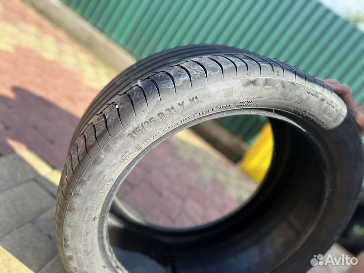 Continental PremiumContact 6 SSR 275/40 R21 и 375/35 R21