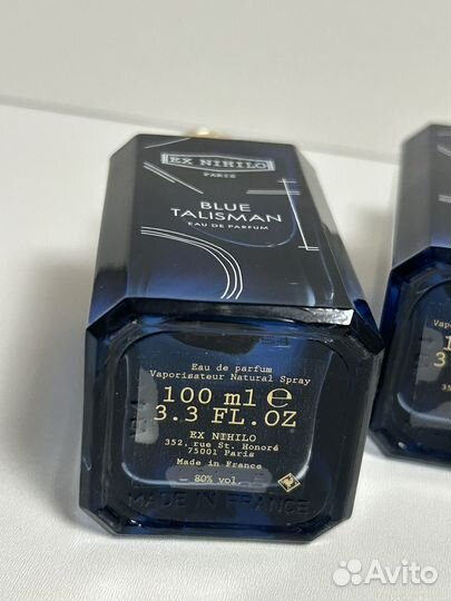 Ex nihilo blue talisman 100 мл оригинал тестер