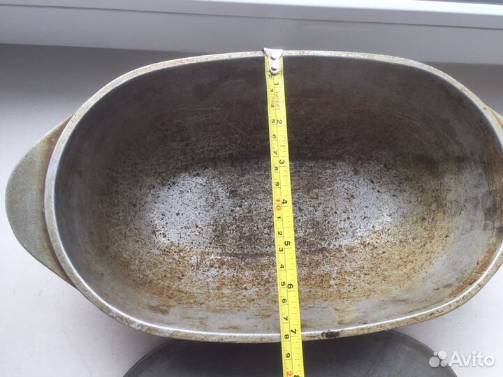 Утятница СССР с крышкой большая