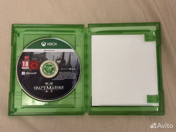 Warhammer 40000 space marine 2 xbox диск