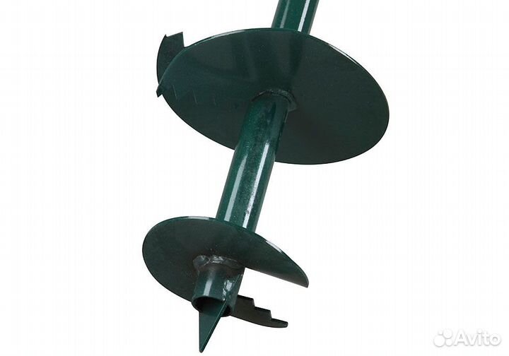 Бур земляной шнековый 1 метр, диаметр 20 см. Новый