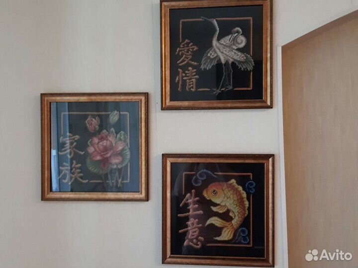 Картина,вышитая крестом