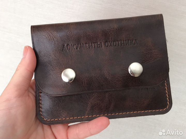 Обложка для охотничьих документов