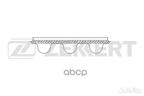 Ремень зубчатый грм Chevrolet Aveo (T250 T255)