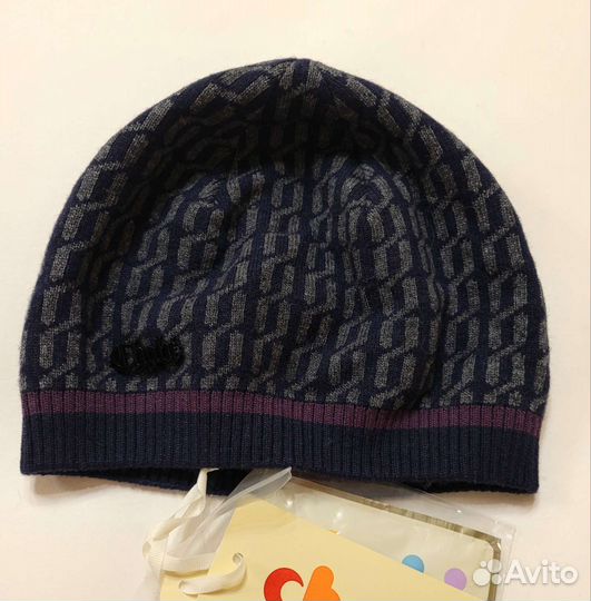 Шапка для мальчика шерстяная чоби chobi 56-58