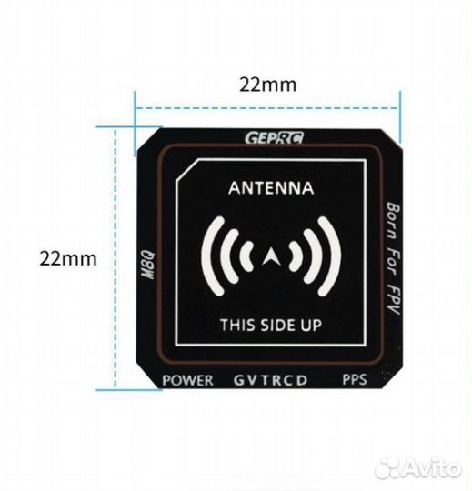 Gps антенный модуль GepRc M8Q-5883 компас FPV