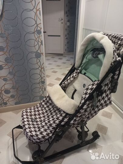 Санки коляска ника 7 5