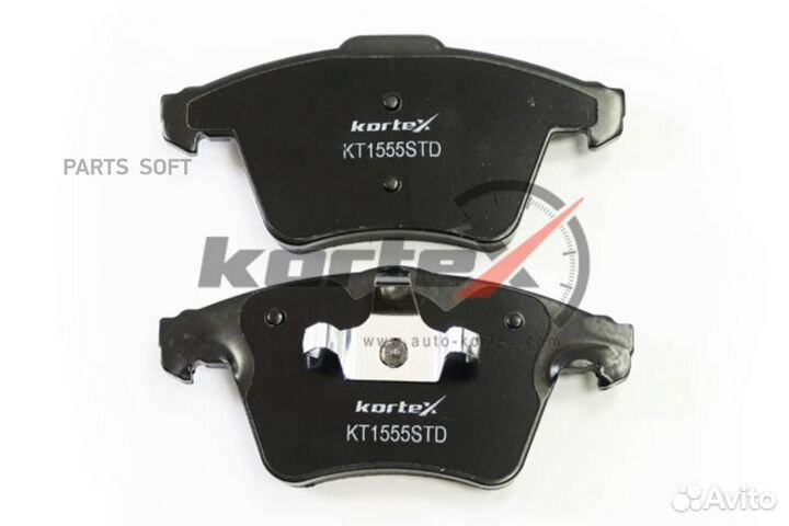 Kortex KT1555STD Колодки торм. перед.к-т