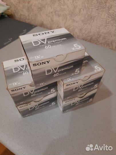 Видеокассеты Sony mini DV