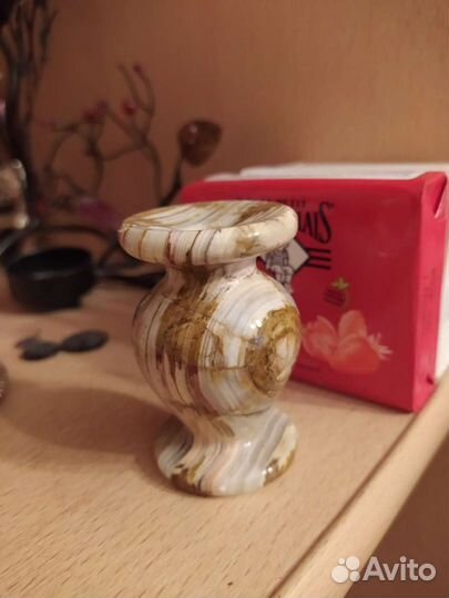 Подсвечник из натурального камня